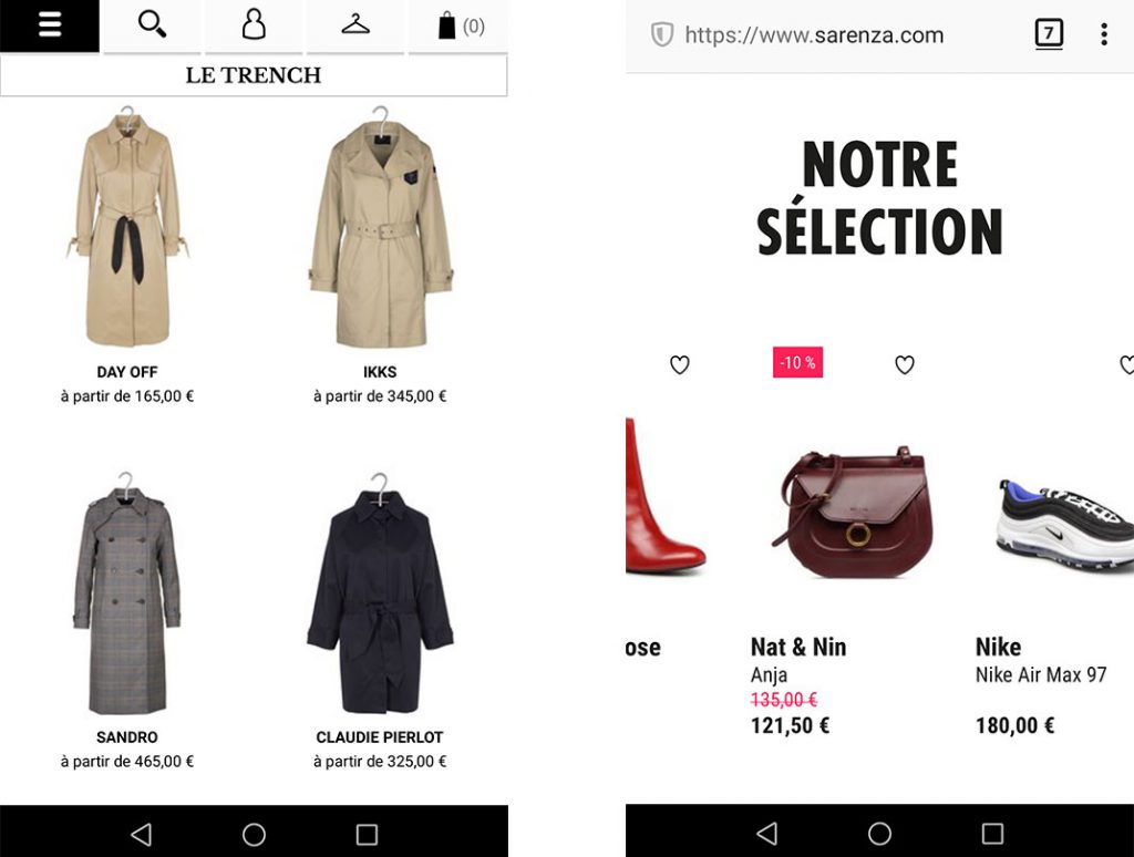 Structuration articles sites e-commerce