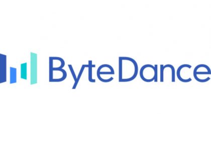 Logo ByteDance sur fond blanc