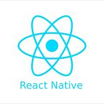 logo react native bleu clair