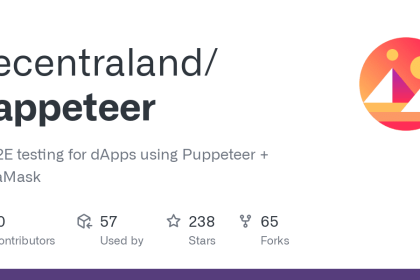 dappeteer sur Github