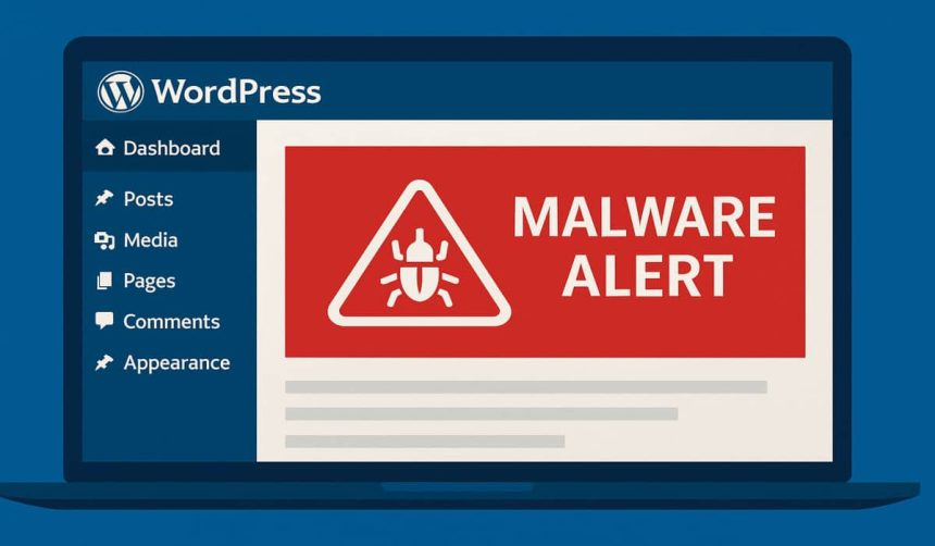 Faux plugin de sécurité WordPress injectant du malware dans un site